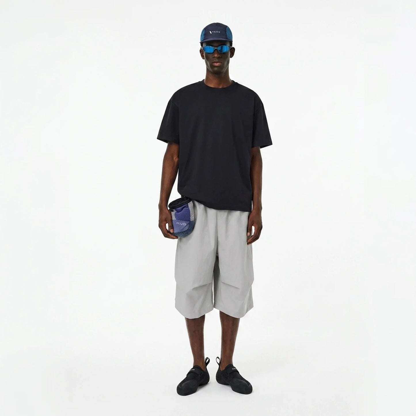SERAC Drop Knee Short — Fog